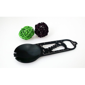 Outdoor stainless steel multifunctional camping spoon UDTEK2024